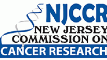 New Jersey Commission on Cancer Research blue and black logo