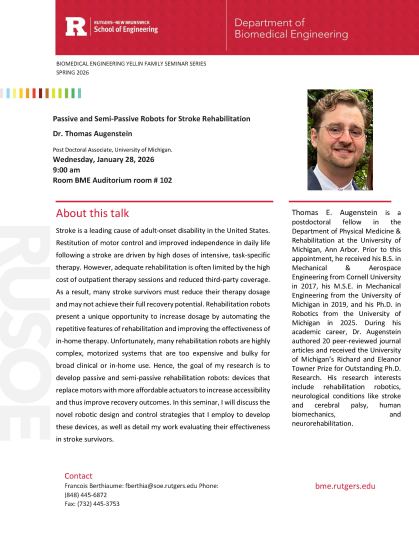 Seminar Announcement Thomas A