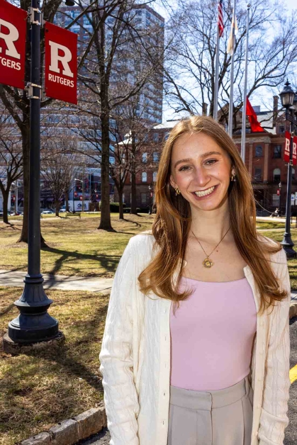 Honors College student Olivia Colavito is close to completing her bachelor of science degree in biomedical engineering at the School of Engineering.